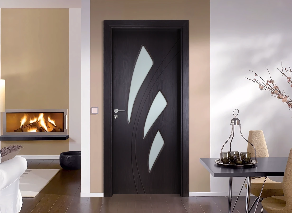 Интериорна врата Gama 202, цвят Венге