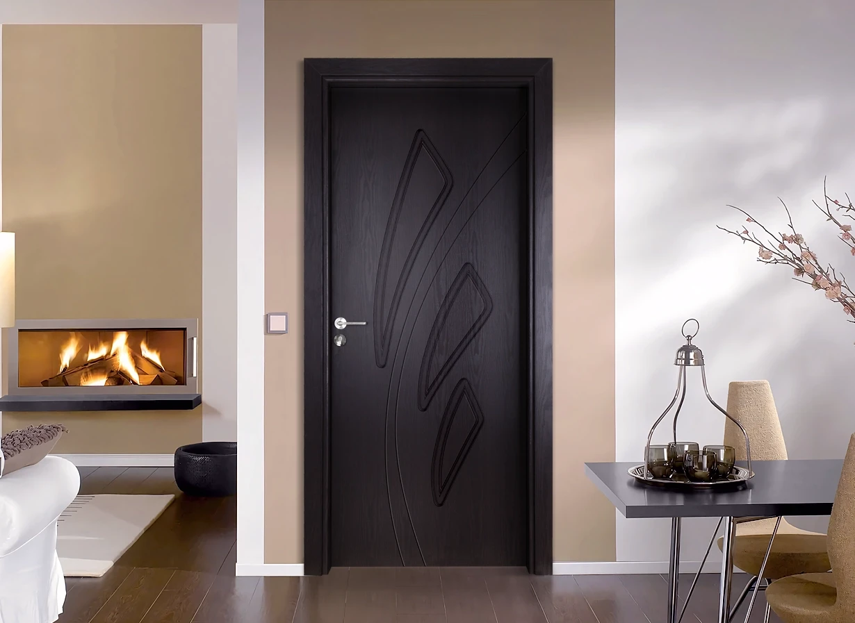 Интериорна врата Gama 202p, цвят Венге