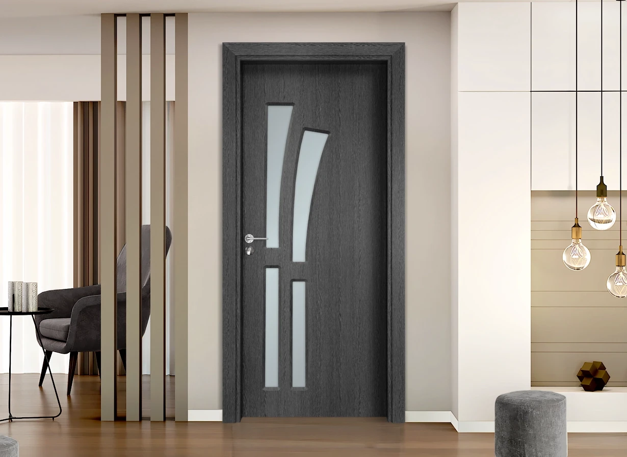 Интериорна врата Gama 205, цвят Сив кестен