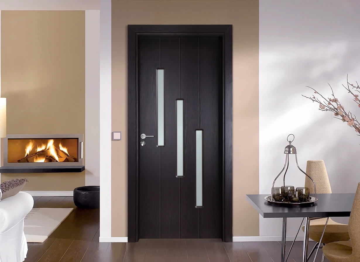 Интериорна врата Gama 206, цвят Венге