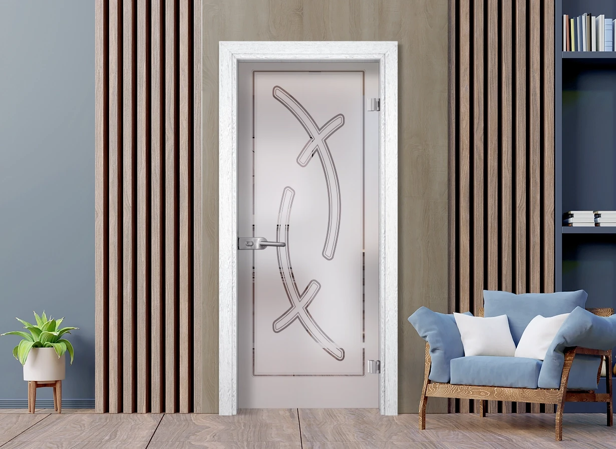 Стъклена Врата Gama Sand G 14-9 Бреза